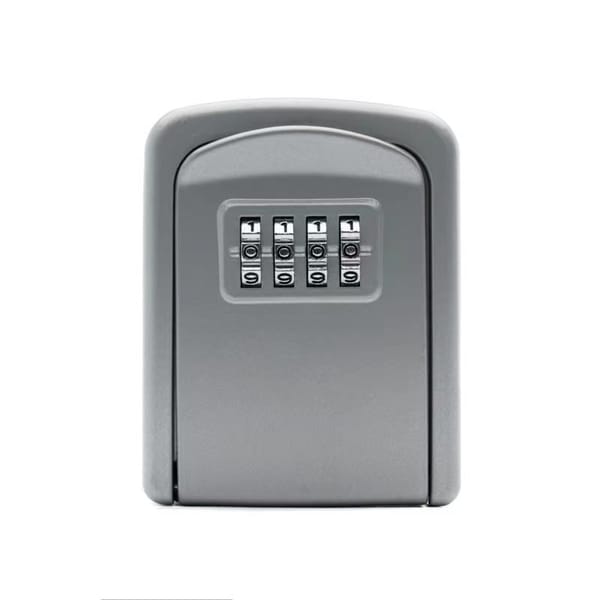 Aluminum Alloy Password Key Lock Box Wall Mounted Key Safe Waterproof Outdoor Key Box 4 Bit Password Key Safe Lock Box
