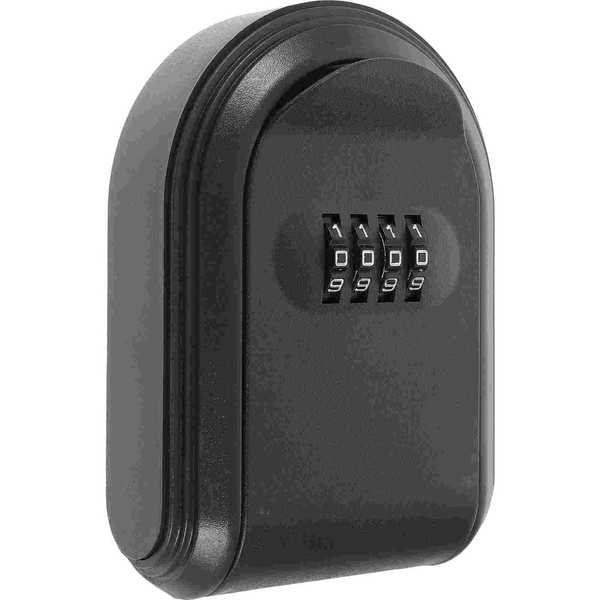 Security Lockbox for Keys Password Door Wall Mounted Safe (Black) 1pc Keychain Hider outside Outdoor