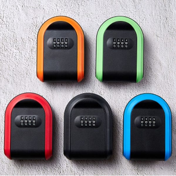 Robust Password Key Storage Secret Box Smart Safe Security Code Lock Waterproof 4 Digit Lock Storage Box Home