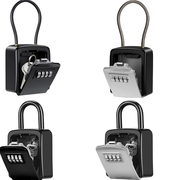 Password Key Box Outdoor Key Safe Lock Box Decoration Key Code Box Key Storage Lock Box Wall Mounted Password Box