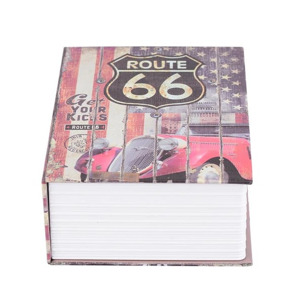 Security Box Book Safe Case Piggy Bank Fine Workmanship Compact Size Collection Money Storage Cash Long-lasting