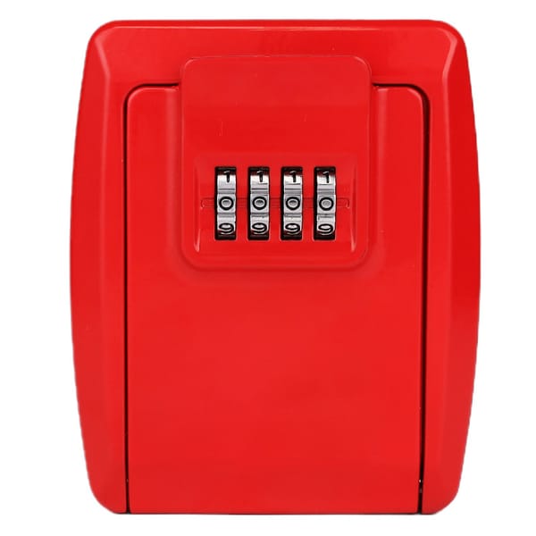 Wall Mounted Key Safe Secret Storage Box Password Safe Keyless Home Office Key Portable Combination Explosion-proof Storage Box