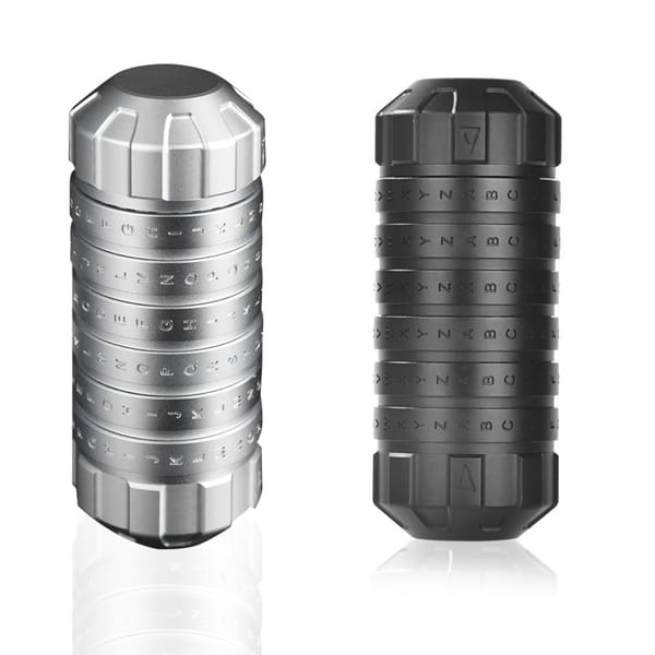 Hidden Safe Da Vinci Mechanical Combination Lock Metal Private Password Cash Box for Money Alphabet Lock Educational Toys Gifts