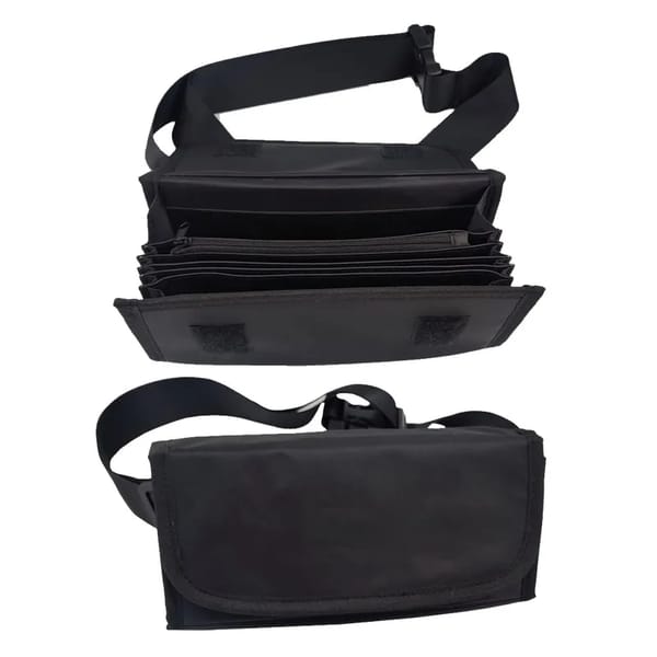 Multi-Function Portable Multi Pockets Coin Storage Bag Waiter's Driver Wallet Fanny Pack Cash Receipt Bills Coins Organizer Safe