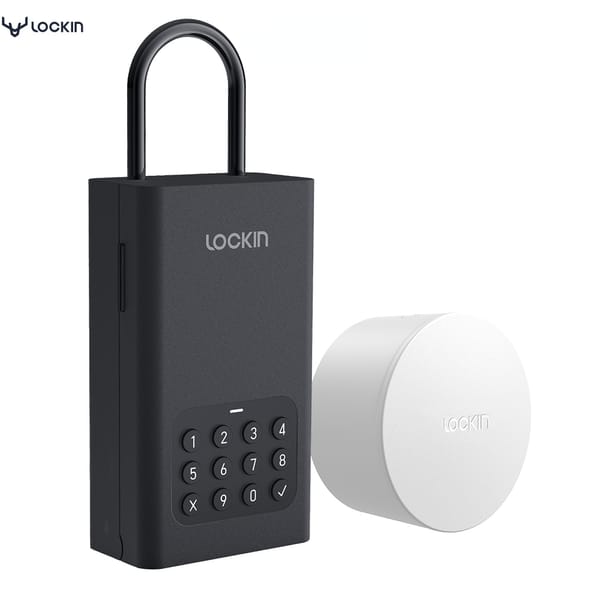 LOCK IN Smart Key Storage Lock Box L1 Wireless Password Key Safe Alloy Box IPX5 Waterproof for Tuya APP
