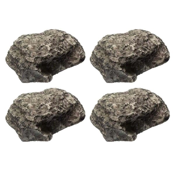 4PCS Spare-Key Rock - Looks & Feels Like Real Stone - Safe For Outdoor Garden Or Yard, Key Hider Box