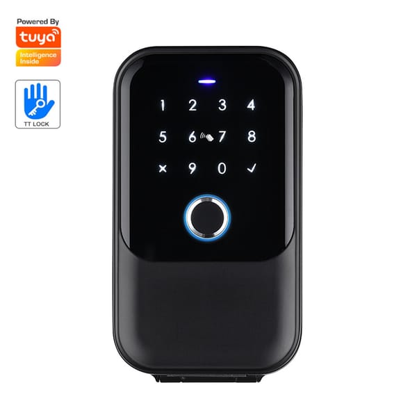 TTLock Bluetooth Smart Fingerprint Password Padlock Security Storage Key Safe Box For Home Office Apartment