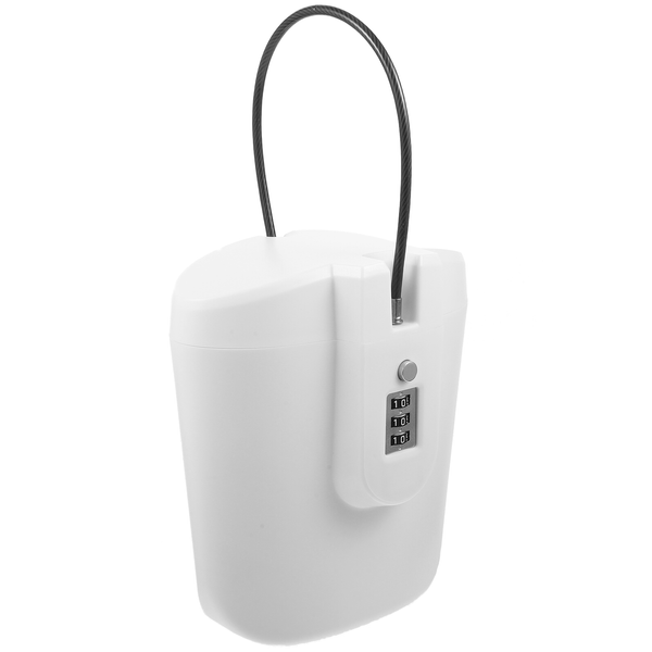 Portable Safe Lock Box Travel Safe Box Mini Beach Security Lockbox Combination Lock Waterproofs Key Lock Box Beach Safe Realtor