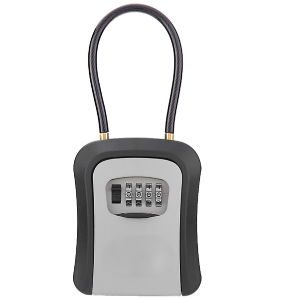 Box Lock Keys Code Outdoor Wall Key House Hanging Mount Safe Password Outside Hooks Security Storage Tool Combination Case