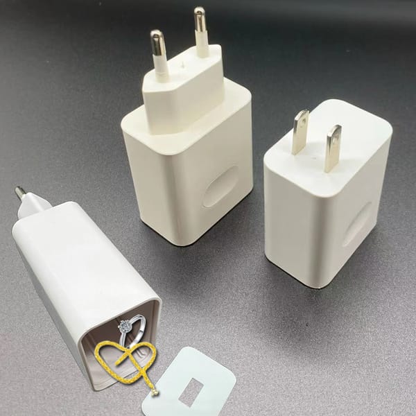 1PCS EU/US Private Money Box Fake Charger Plug Secret Home Diversion Stash Can Safe Hiding Jewelry ⁣⁣⁣⁣Hidden Storage Box