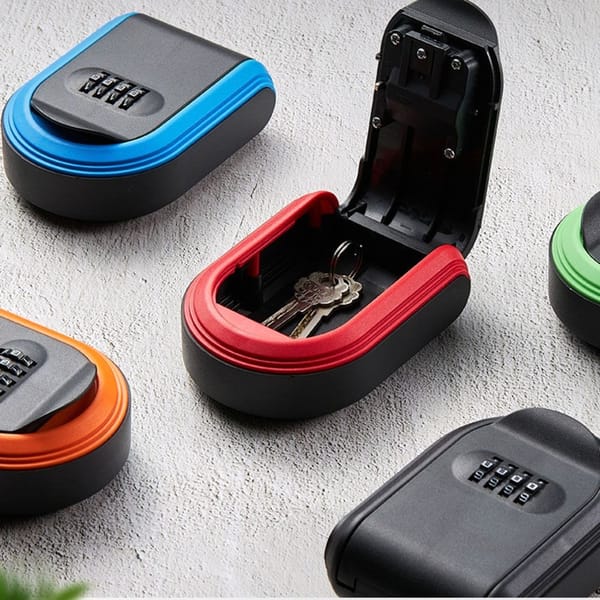 New Key Storage Secret Box Robust Safe Smart Lock Storage Box Waterproof Dust-proof Wall Mount Key Organizer Office