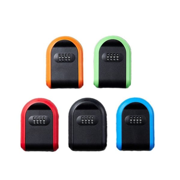 Robust Password Key Storage Secret Box New Smart Wall Mount Key Organizer Plastic Safe Lock Storage Box Office