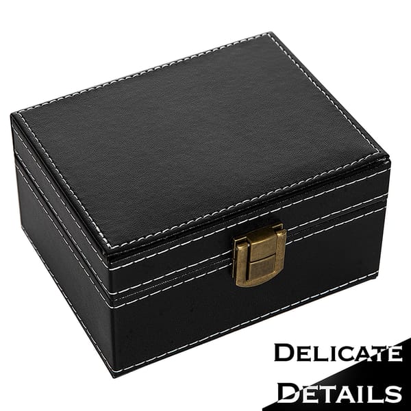 Faraday Box for Car Keys Anti Theft Car RFID Signal Blocking Box Safe Car Key Pouch Faraday Key Fob Protector Box Leather Signal