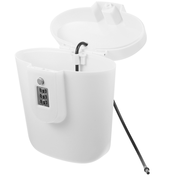 Portable Safe Lock Box Travel Safe Box Mini Beach Security Lockbox Combination Lock Waterproofs Key Lock Box Beach Safe Realtor