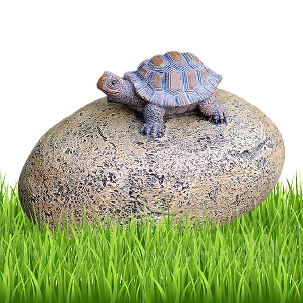 Concealed Key Stone Rock Fake Rock Stone For Key Storage Spacious Interior Outdoor Secret Safe Box For A New Homeowner Or