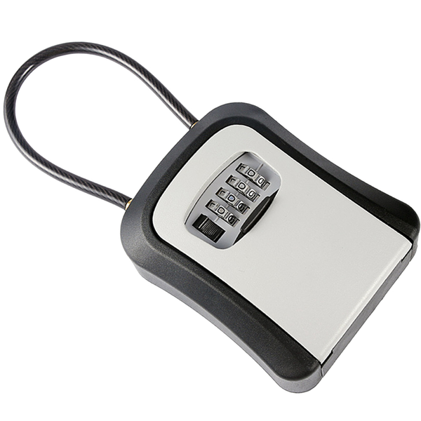 Box Lock Keys Code Outdoor Wall Key House Hanging Mount Safe Password Outside Hooks Security Storage Tool Combination Case