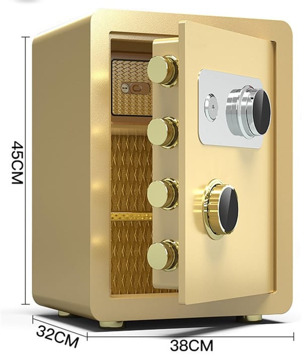 Household Small Safe Box Into The Wall Family Mini All-steel Ssafe Deposit Box