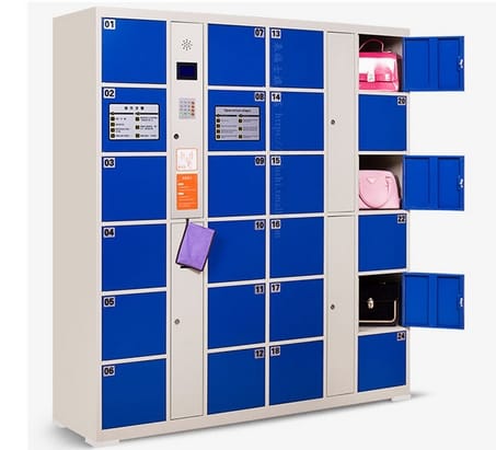Smart password bar code fingerprint locker control board Electronic Supermarket Safes lockers Cabinets
