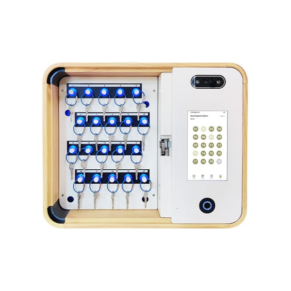 99Plus Face Recognition Controlled Intelligent Digital Key Safe Cabinet with Web Management