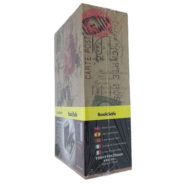 18cm*11.5cm*5.5cm BooksSafes Creative Safes Box Password Open Simulation Savings Bank