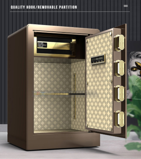 Password Lock Safes with Intelligent Double Alarm Function Single Door Safe Box