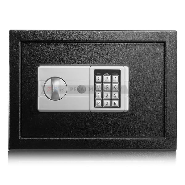 Electronic Safe Deposit Box Secret Hidden Piggy Bank Digital Access & Override Keys for Store Money Guns Jewelry Documents