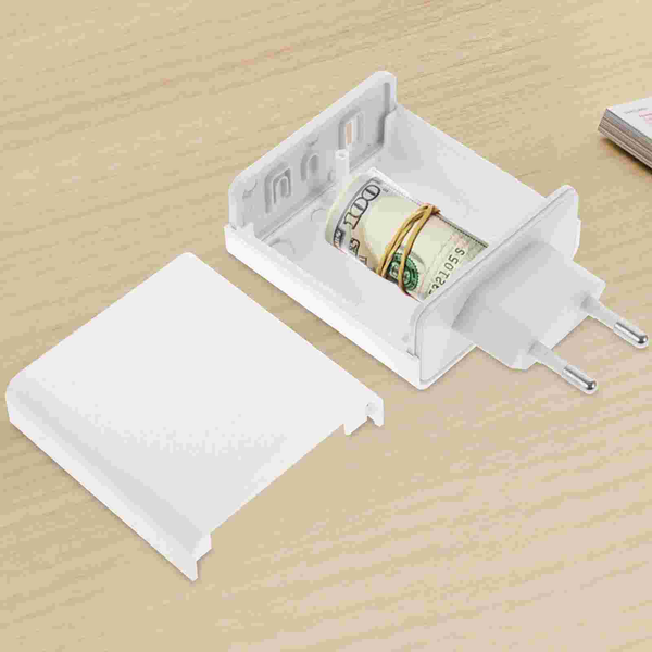 Box Secret Case Money Hiding Gadgets Pill Container Places for Valuables Safe Storage Cash Plastic Hidden