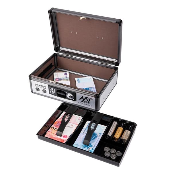 Small Safe Box Safety Box Cabinet Safe Fireproof Personal Safe Storage Organizer Portable With Lock Home Safes Waterproof Secure