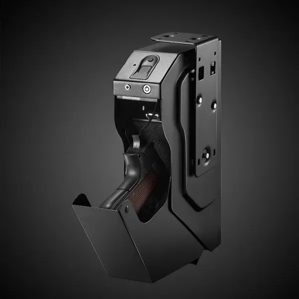 Mounted Safety Device Hidden Security Safe Box Hand  Biometric Gun Safe with Fingerprint Lock