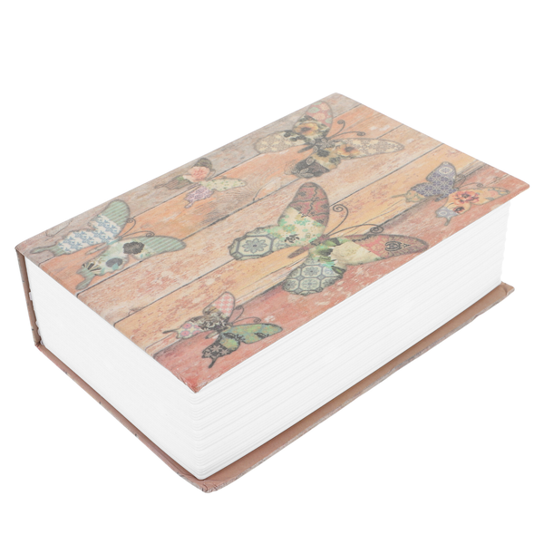 Password Storage Box Money Bank False Bool Model Hidden Compartment Items Piggy Safe with Lock Coin Book Household