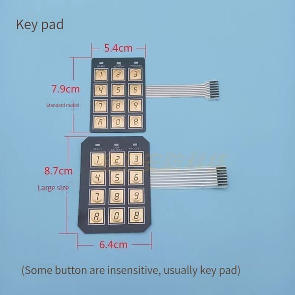 Safe, press button board, EK switch, number button, password, press button accessories