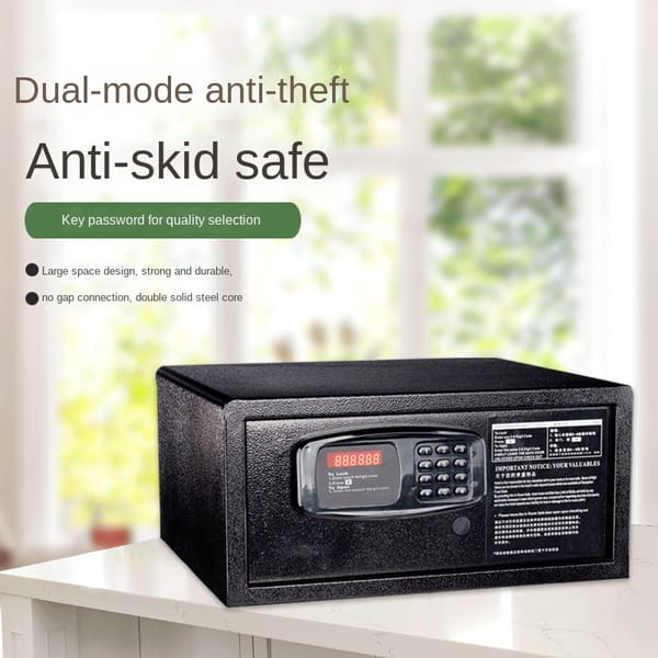 Safe Deposit Box Password Locks Digital Electronic Secret Hidden Piggy Bank for Store Money Gun